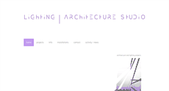 Desktop Screenshot of lighting-architecture.com